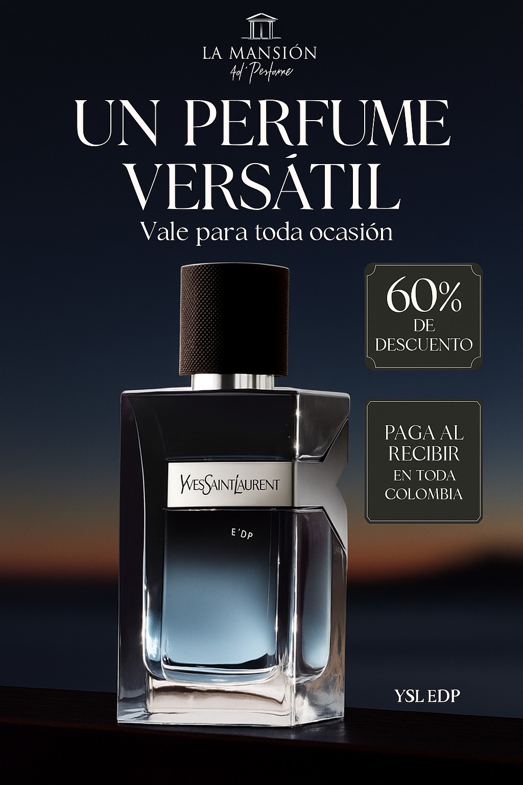 YSL Y SAINT LAURENT EDP + OBSEQUIO PERFUMERO